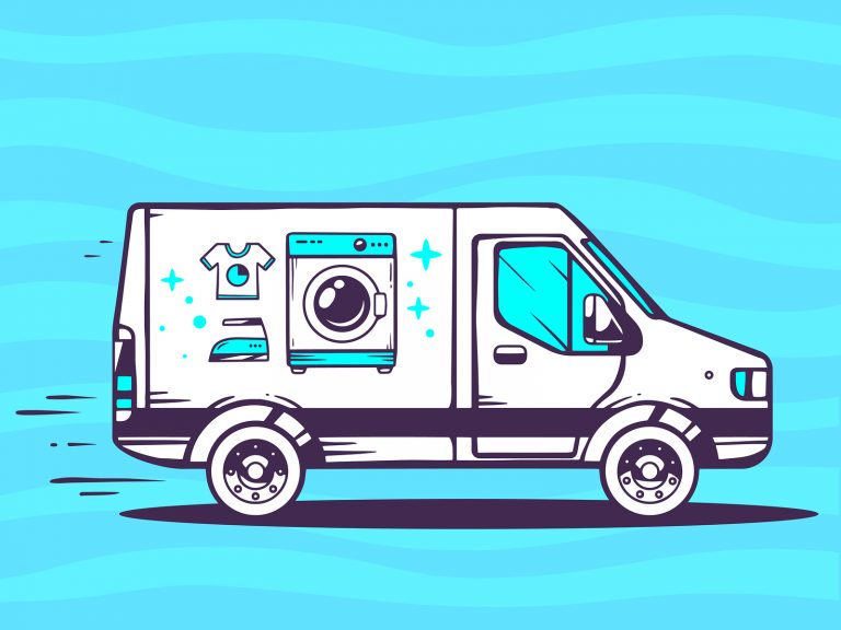 Laundromat Equipment Dealers in North Carolina Start a Mobile Laundry