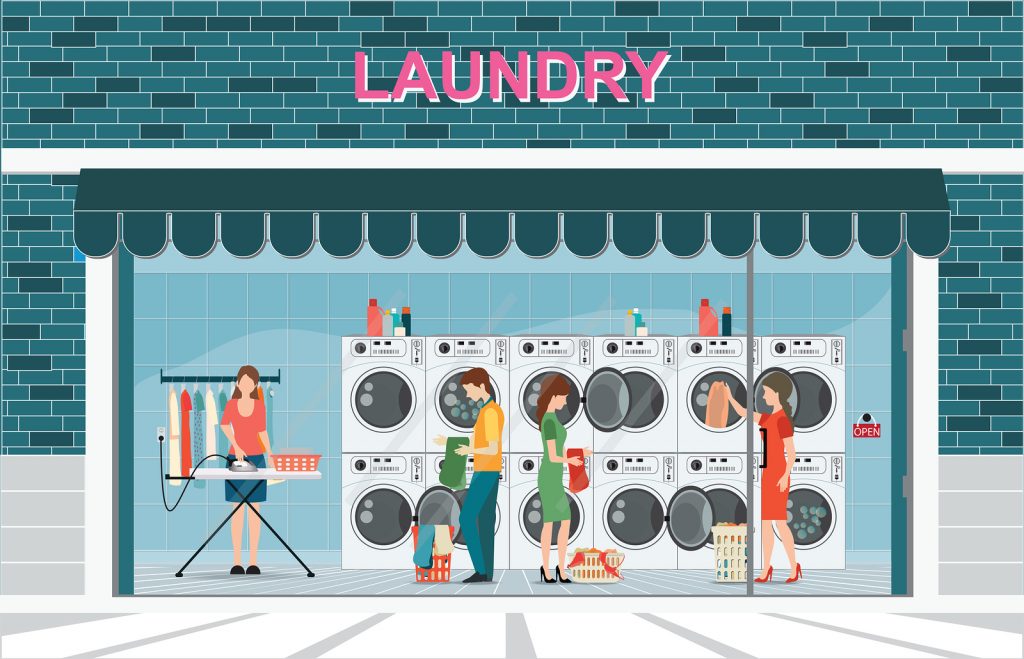 Vended Laundry Equipment Distributors in NC Benefits of Laundromats